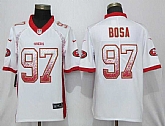 Nike 49ers 97 Nick Bosa White Drift Fashion Limited Jersey,baseball caps,new era cap wholesale,wholesale hats